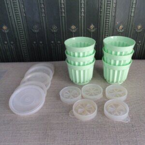 Tupperware dessert molds